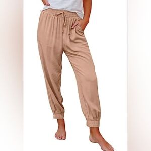 Light Brown Jogger Pants Small